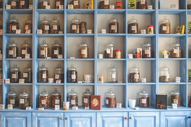 Jars of medicine